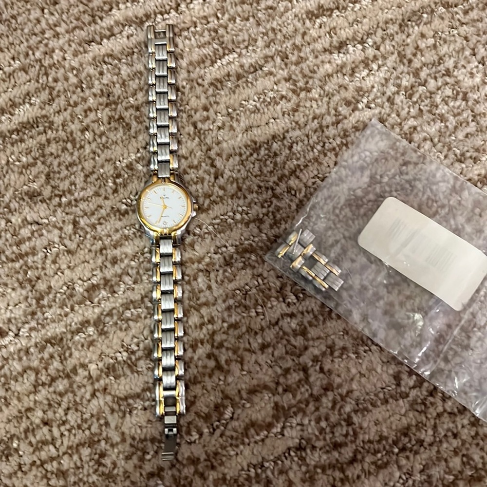 Women’s stainless steel Bulova watch